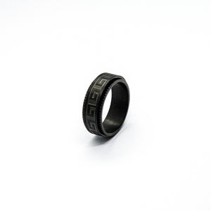 RING • ROTATABLE GRECA (BLACK)