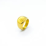 RING • ROUND SIGNET (GOLD)