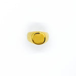 RING • ROUND SIGNET (GOLD)