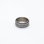 RING • ROTATABLE GRECA (SILVER)