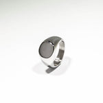 RING • ROUND SIGNET (SILVER)