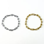 BRACELET • HORSESHOE LINK CHAIN (GOLD)