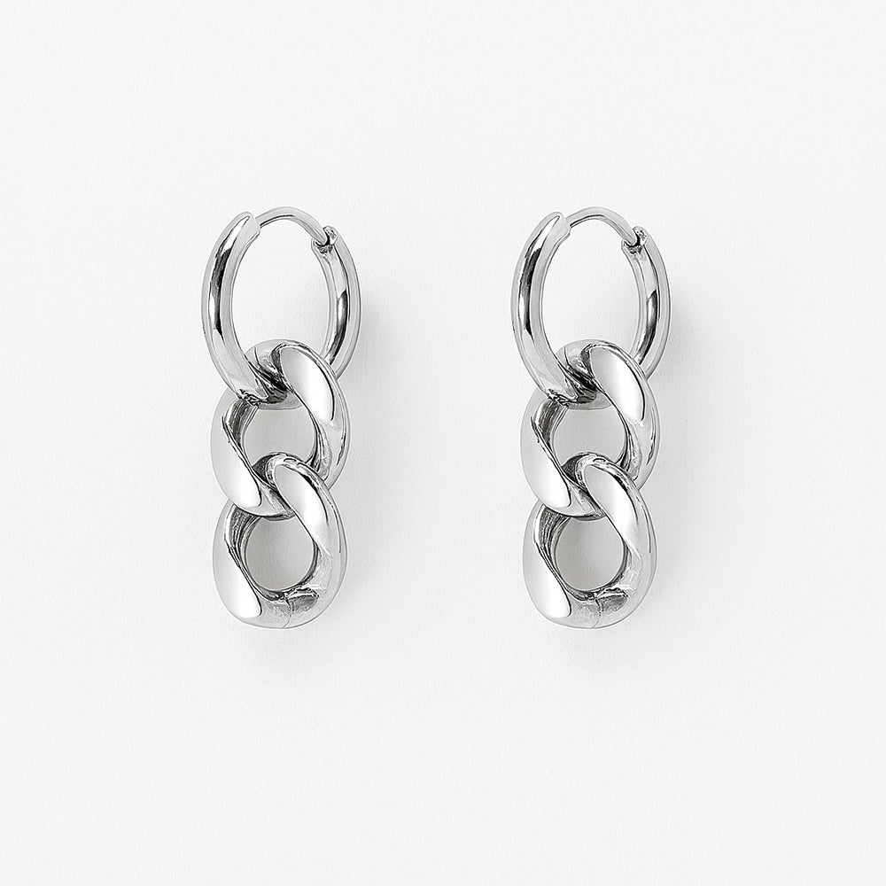 EARRING • URBAN LINK HOOPS