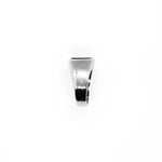 RING • FLAT BLACK ONYX (SILVER)