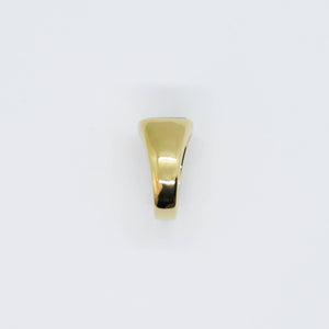 RING • FLAT BLACK ONYX (GOLD)