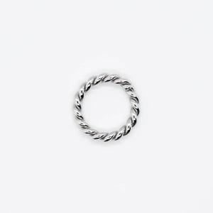 RING • TWIRL (SILVER)