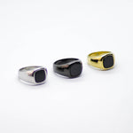 RING • FLAT BLACK ONYX (BLACK)