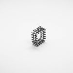 RING • SQUARE BLACK STRUCTURE