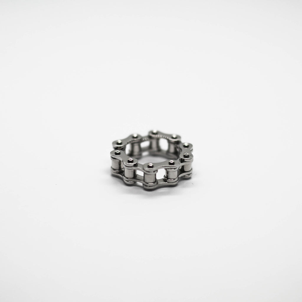 RING • ROLLER CHAIN (SILVER)