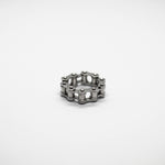 RING • ROLLER CHAIN (SILVER)