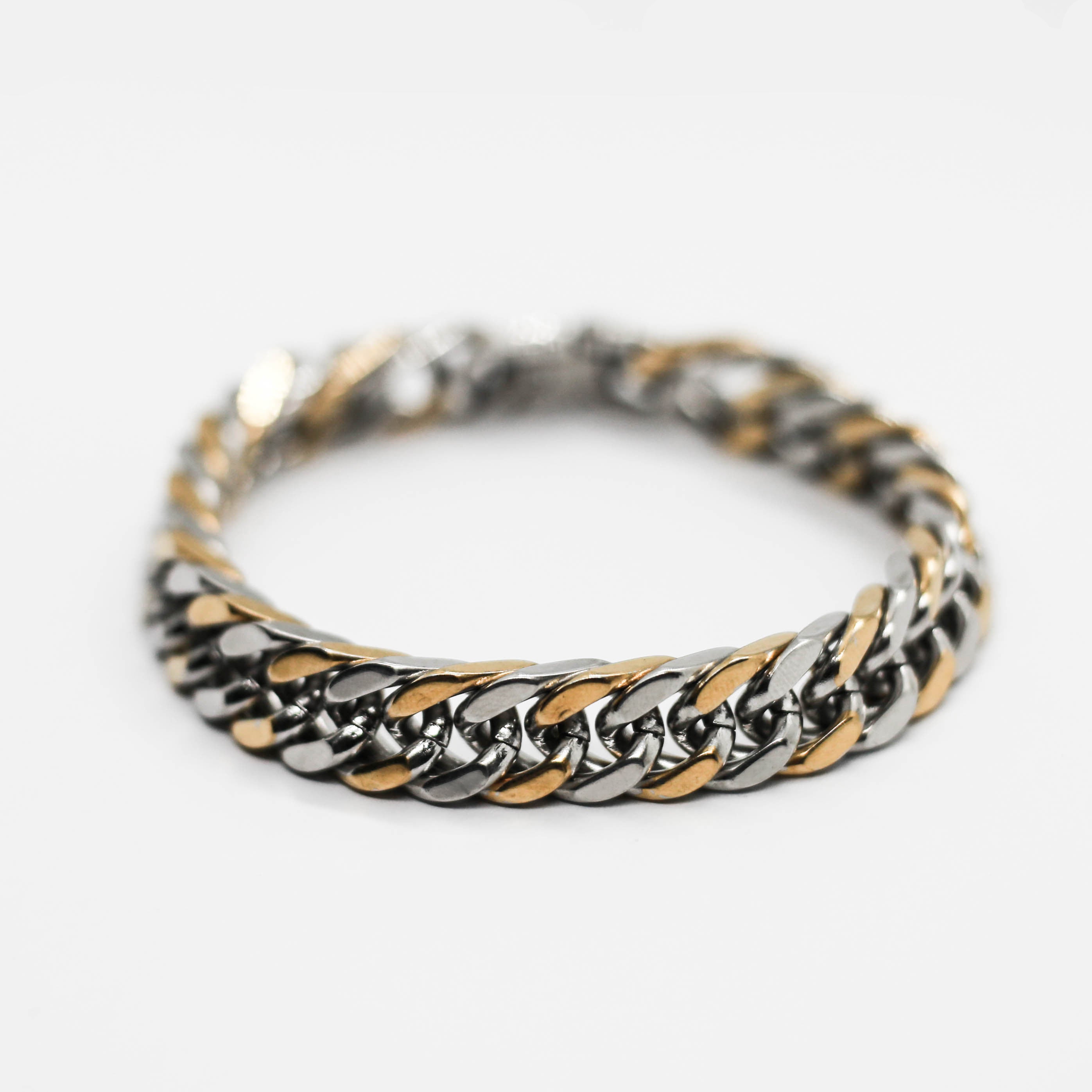 BRACELET • MIAMI CUBAN (GOLD & SILVER)