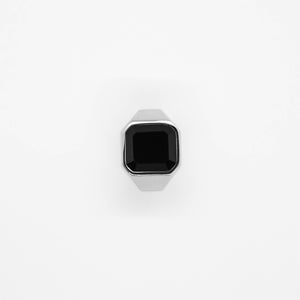 RING • BLACK ONYX (SILVER)