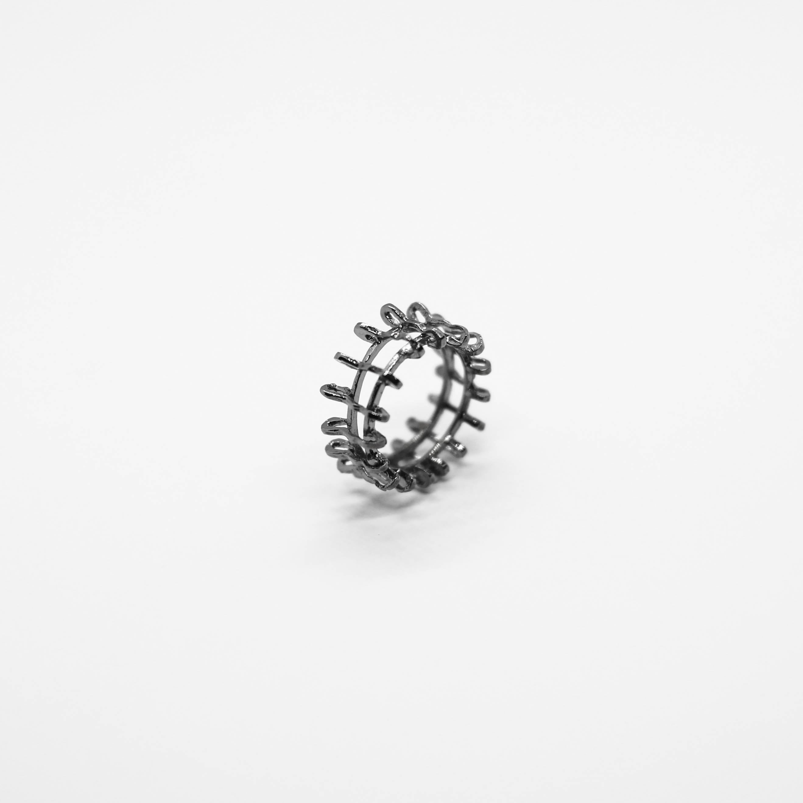 RING • ROUND BLACK STRUCTURE