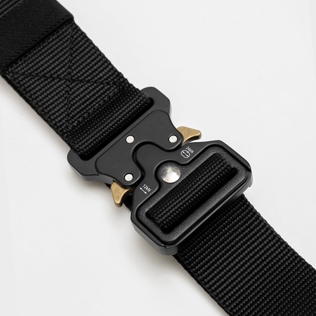 METAL BUCKLE BELT (BLACK)