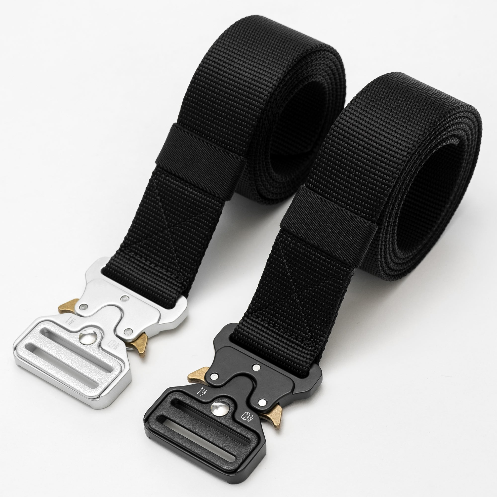 METAL BUCKLE BELT (SILVER)