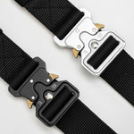 METAL BUCKLE BELT (BLACK)